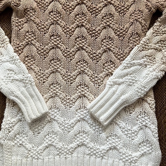 Vineyard Vines Cotton Cable Knit Fisherman Sweater size XXS - Picture 3 of 9